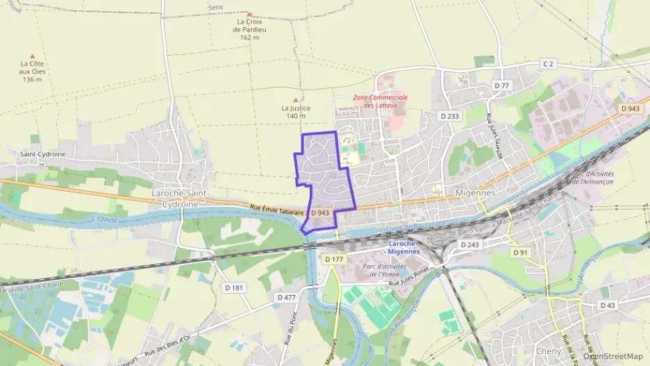 Appartement 45 m² trois pièces à vendre à Migennes