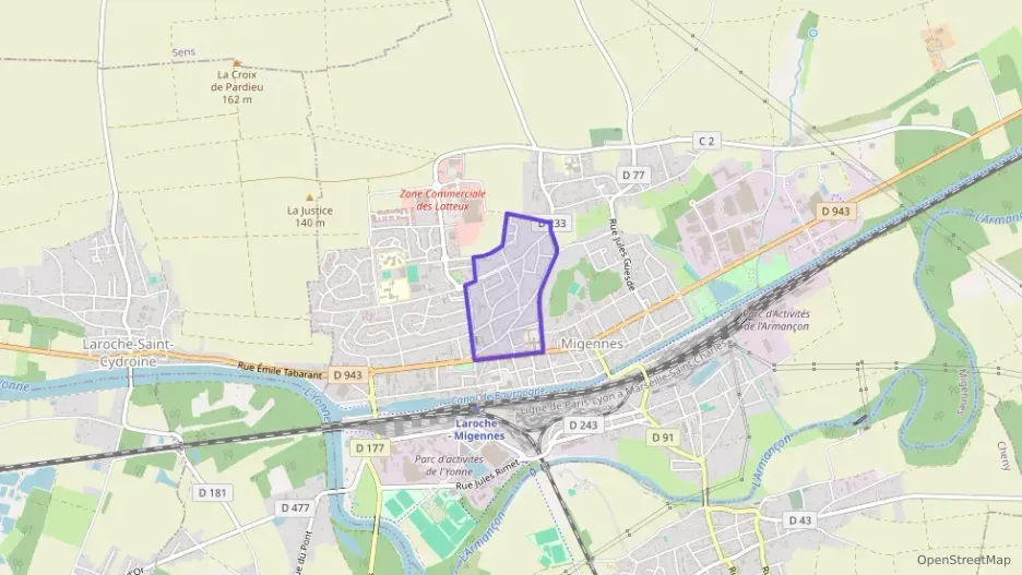 Appartement 68 m² trois pièces à vendre à Migennes Appartement 68 m² trois pièces à vendre à Migennes