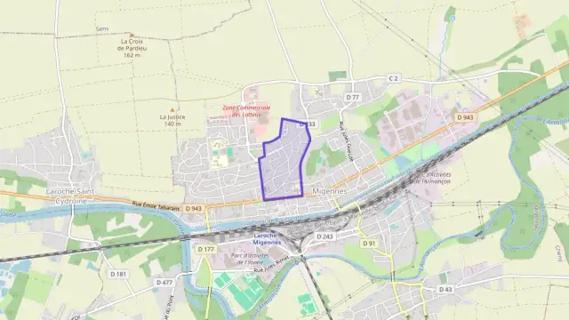 Appartement 60 m² une piece à vendre à Migennes