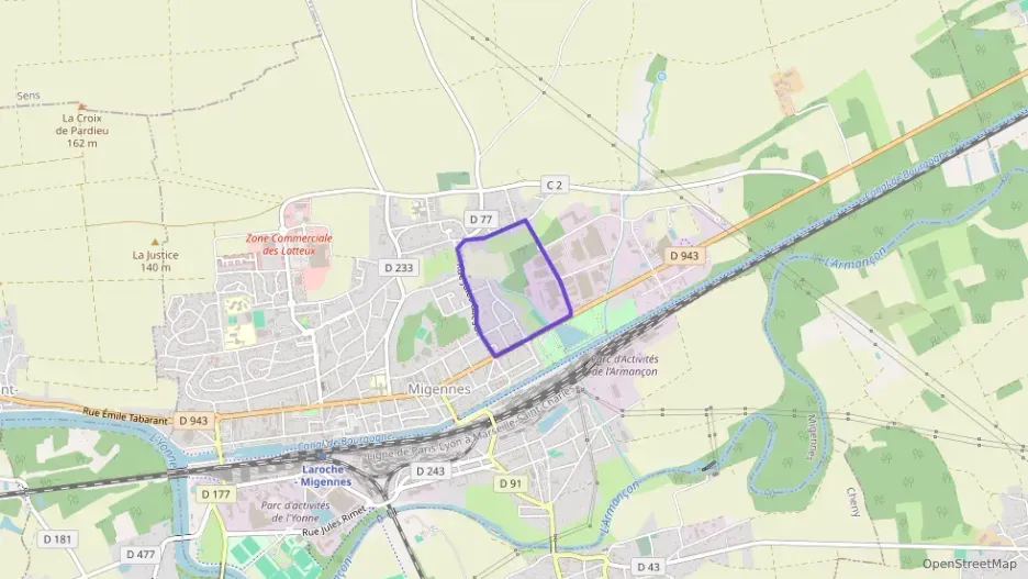 Appartement 67 m² trois pièces à vendre à Migennes