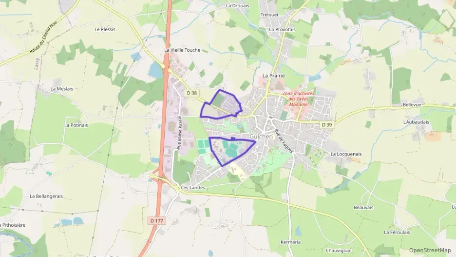 Appartement 44 m² deux pieces à vendre à Guichen Appartement 44 m² deux pieces à vendre à Guichen