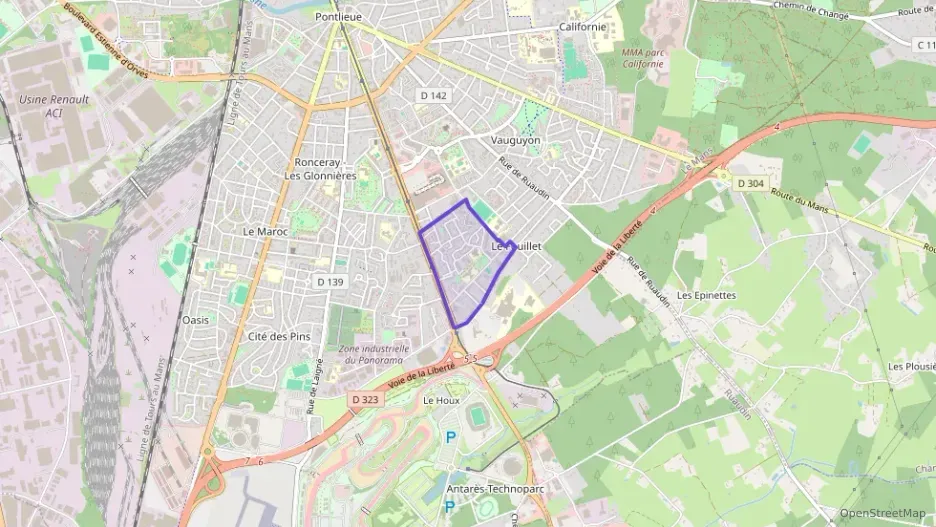 Appartement 75 m² trois pièces à vendre à Le Mans Appartement 75 m² trois pièces à vendre à Le Mans