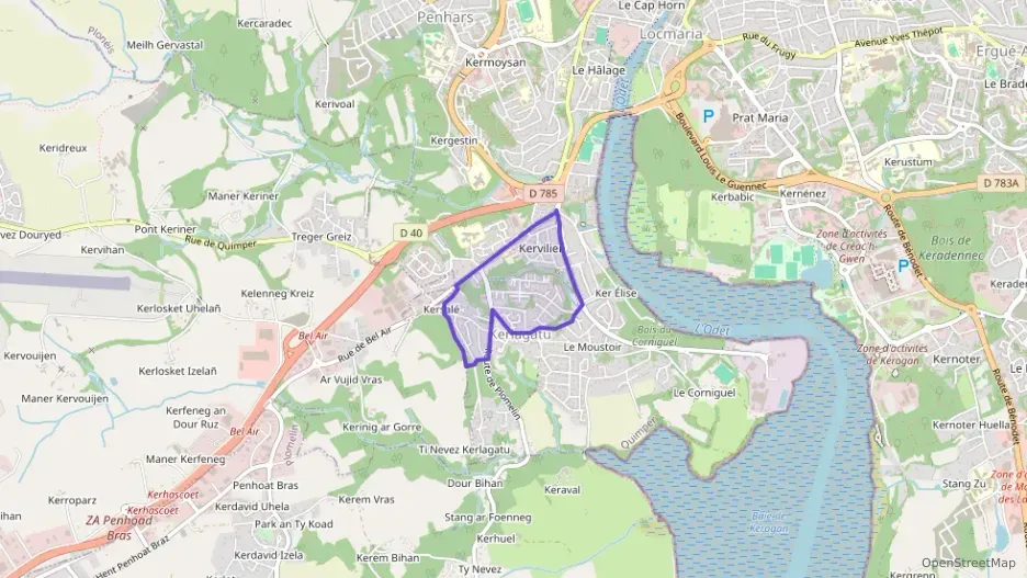 Appartement 88 m² trois pièces à vendre à Quimper