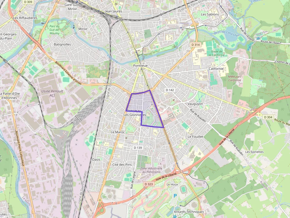 Appartement 20 m² une piece à vendre à Le Mans