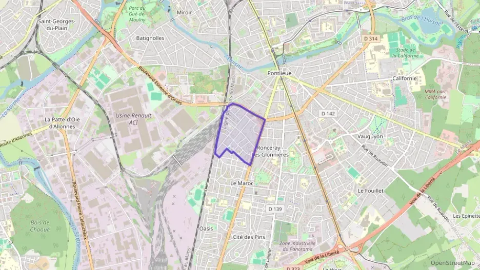 Appartement 55 m² deux pieces à vendre à Le Mans