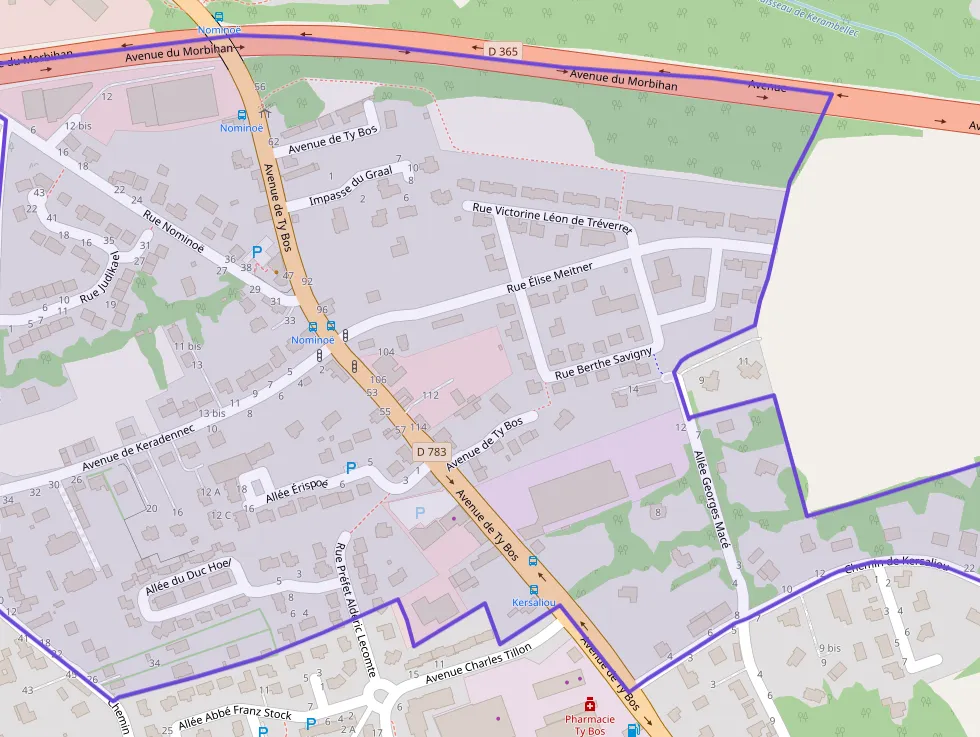 Appartement 60 m² trois pièces à vendre à Quimper