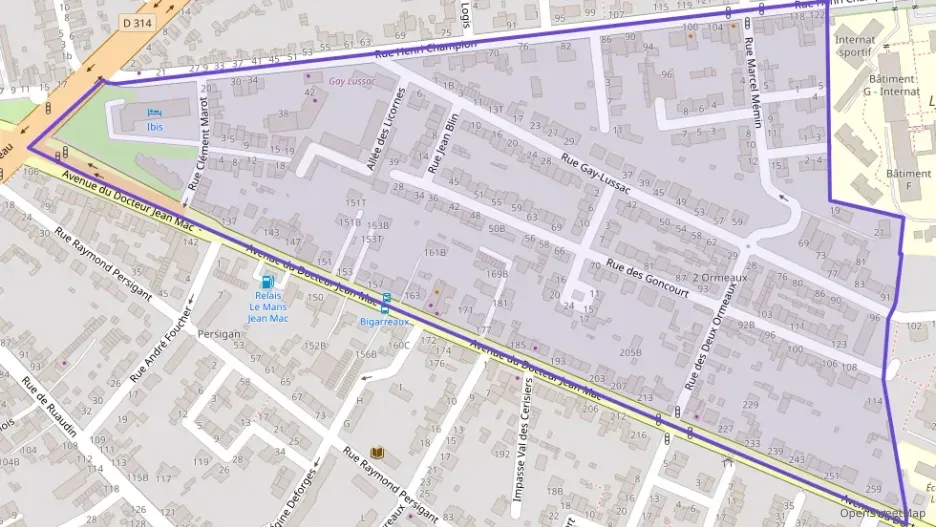 Appartement 55 m² deux pieces à vendre à Le Mans