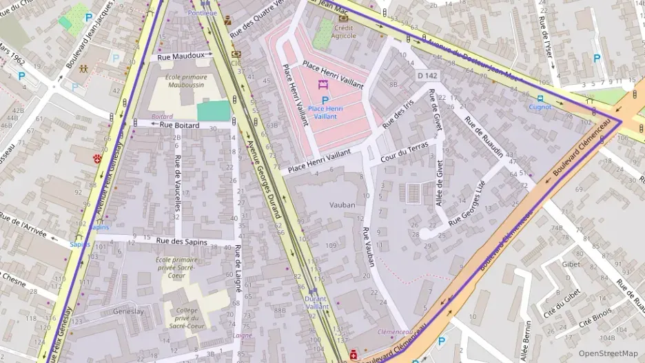 Appartement 50 m² trois pièces à vendre à Le Mans