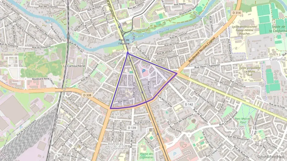 Appartement 50 m² trois pièces à vendre à Le Mans