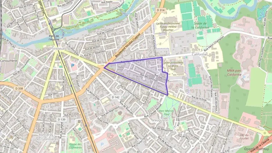 Appartement 73 m² quatre pièces à vendre à Le Mans