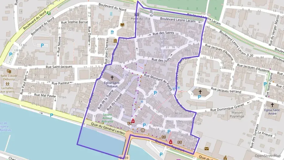 Appartement 50 m² trois pièces à vendre à Joigny