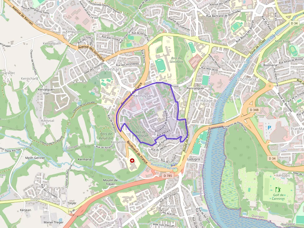 Appartement 93 m² 5 pièces à vendre à Quimper