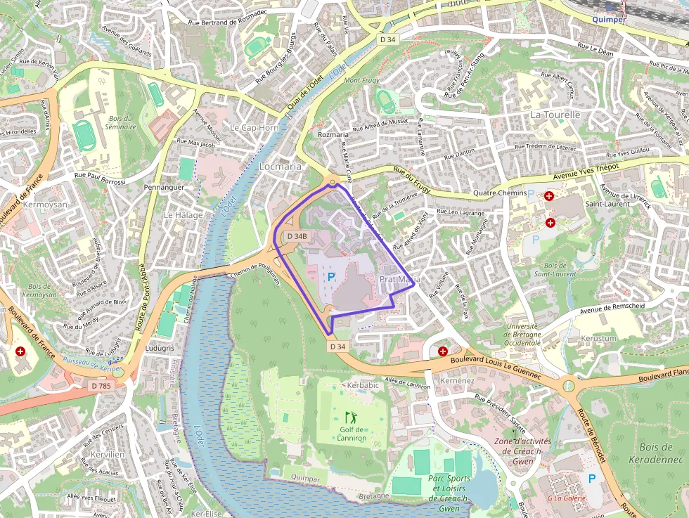 Appartement 32 m² une piece à vendre à Quimper