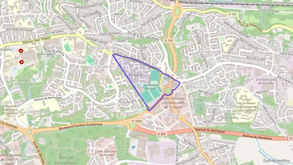 Appartement 65 m² trois pièces à vendre à Quimper