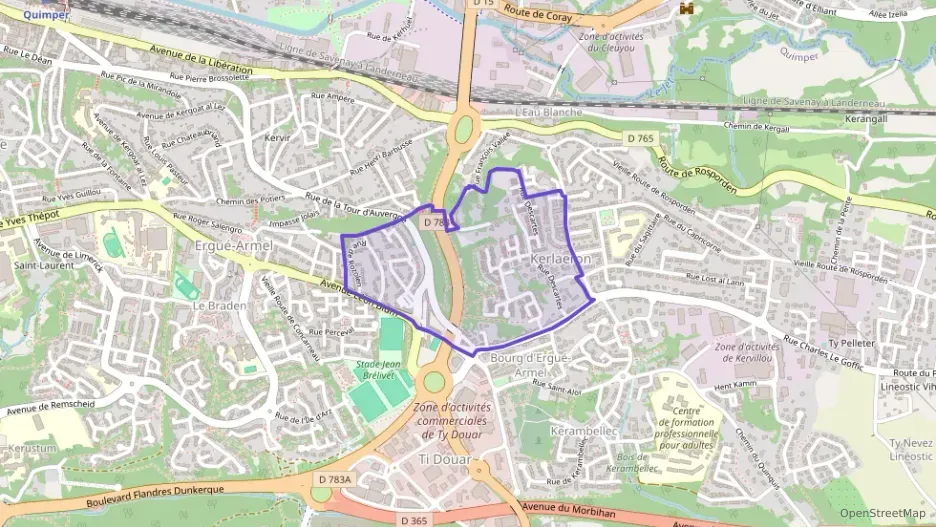 Appartement 34 m² une piece à vendre à Quimper