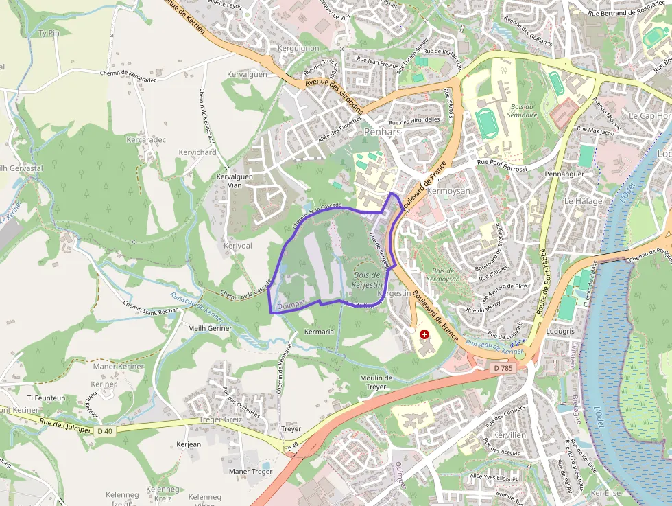 Appartement 77 m² quatre pièces à vendre à Quimper