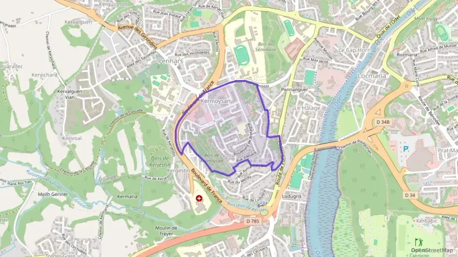 Appartement 66 m² trois pièces à vendre à Quimper Appartement 66 m² trois pièces à vendre à Quimper