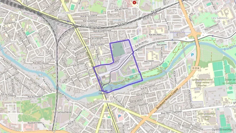 Appartement 95 m² quatre pièces à vendre à Le Mans