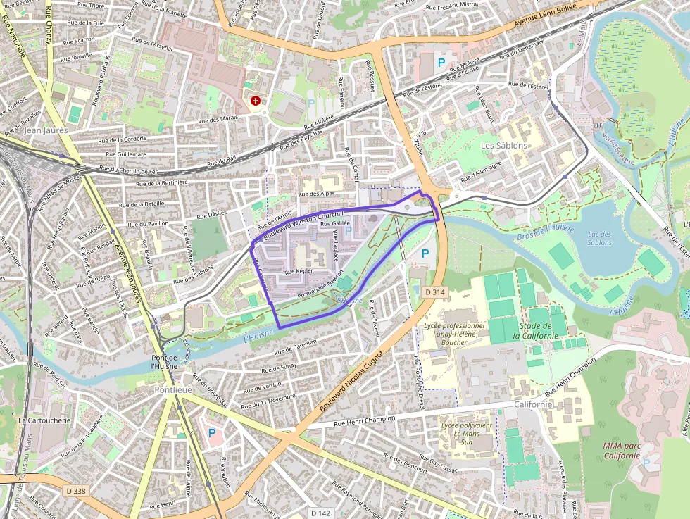 Appartement 61 m² trois pièces à vendre à Le Mans