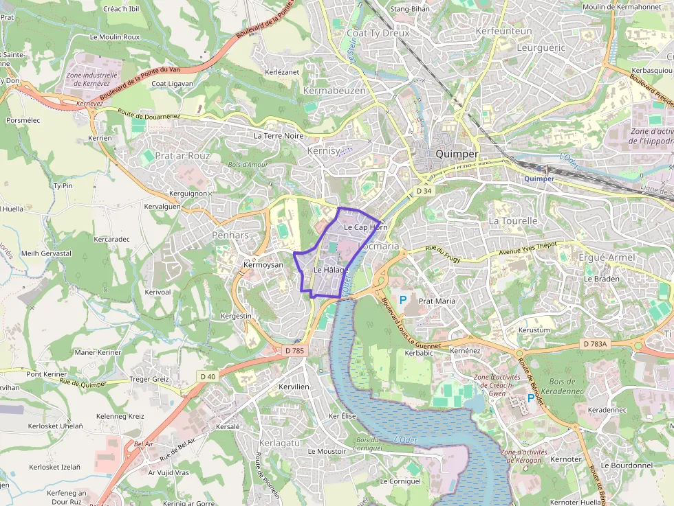 Appartement 30 m² deux pieces à vendre à Quimper