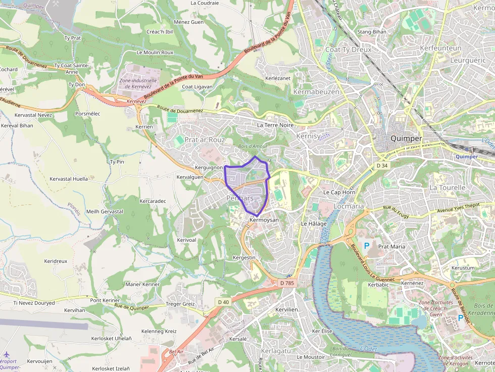 Appartement 82 m² 5 pièces à vendre à Quimper