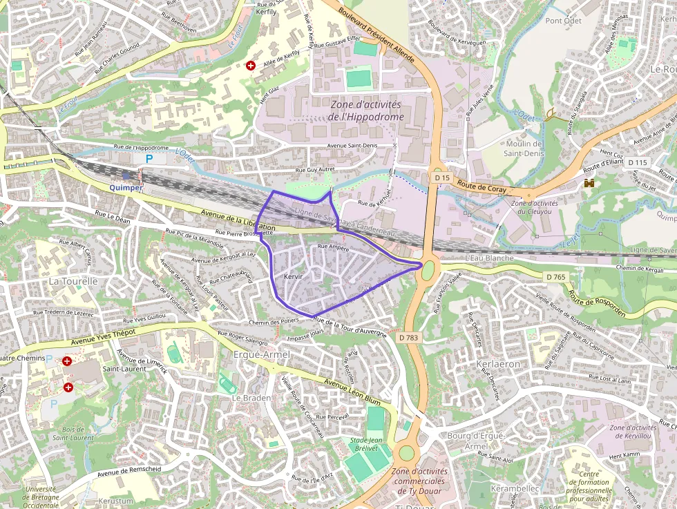 Appartement 22 m² une piece à vendre à Quimper