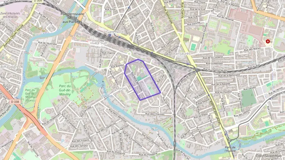 Appartement 74 m² quatre pièces à vendre à Le Mans