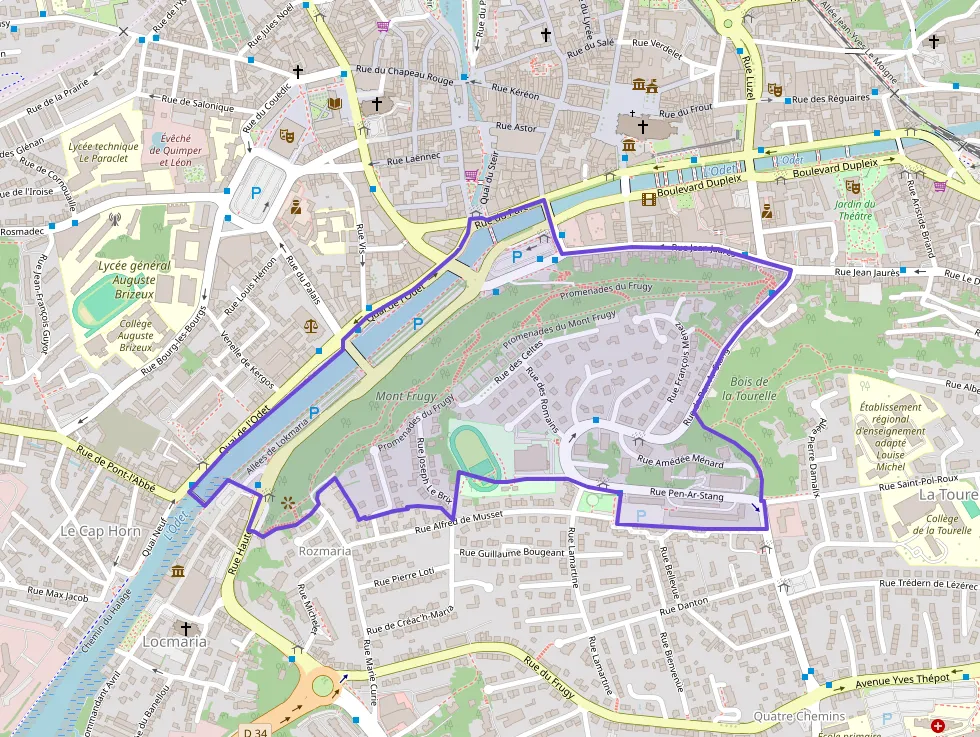 Appartement 33 m² une piece à vendre à Quimper