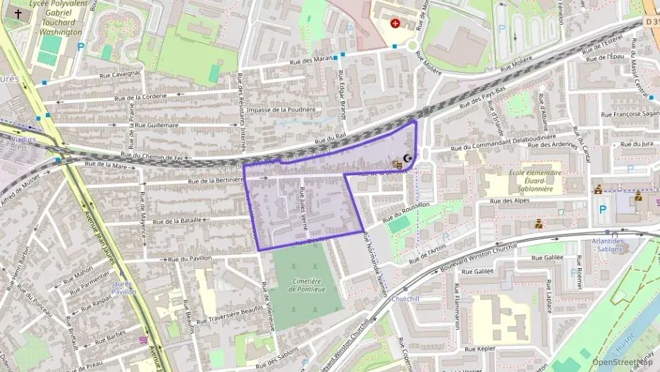 Appartement 68 m² quatre pièces à vendre à Le Mans