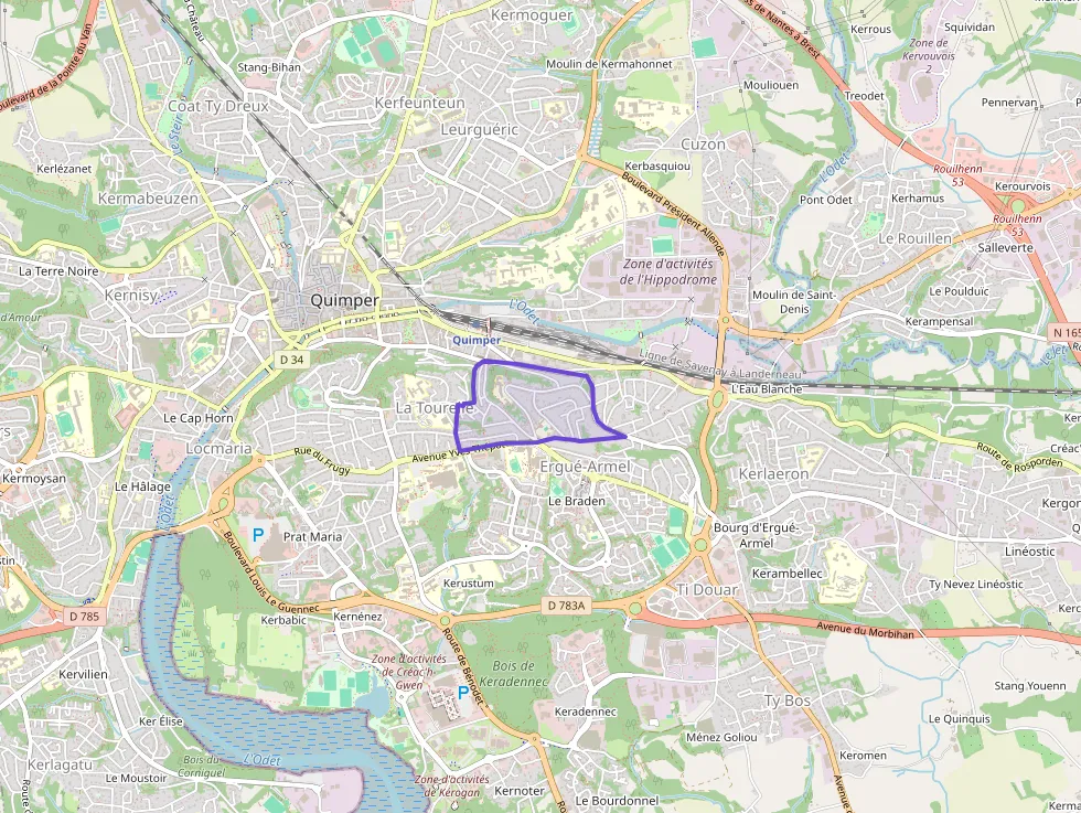 Appartement 63 m² trois pièces à vendre à Quimper