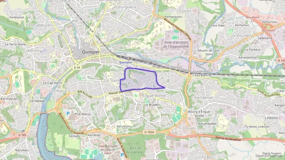 Appartement 30 m² deux pieces à vendre à Quimper Appartement 30 m² deux pieces à vendre à Quimper