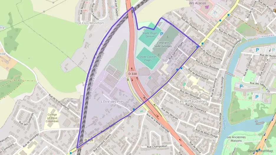 Appartement 76 m² quatre pièces à vendre à Le Mans