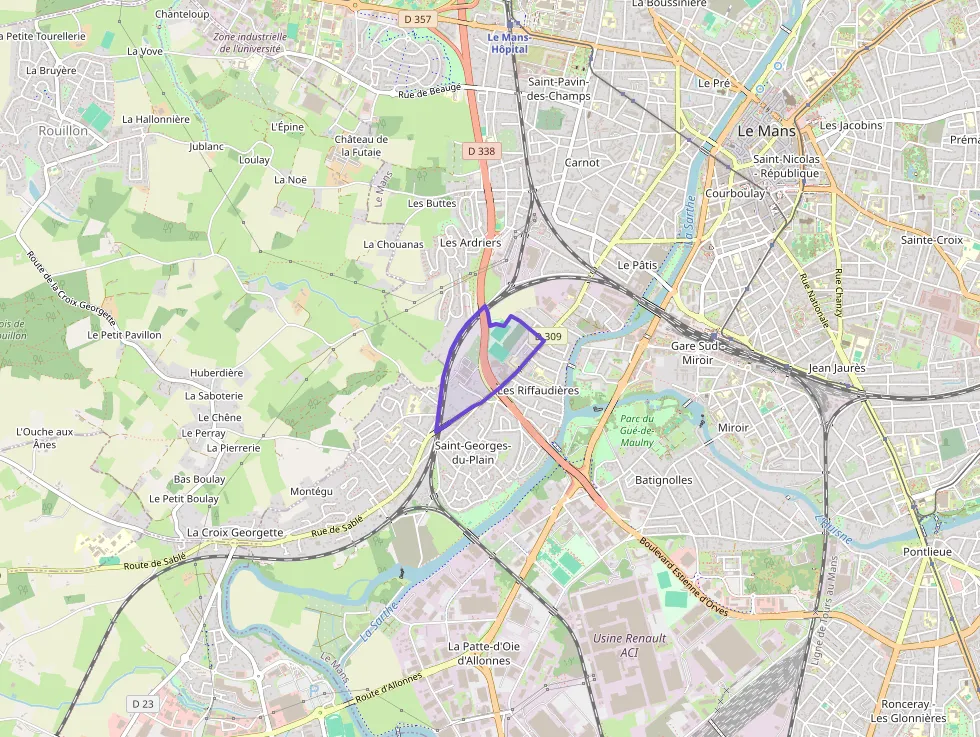 Appartement 76 m² quatre pièces à vendre à Le Mans