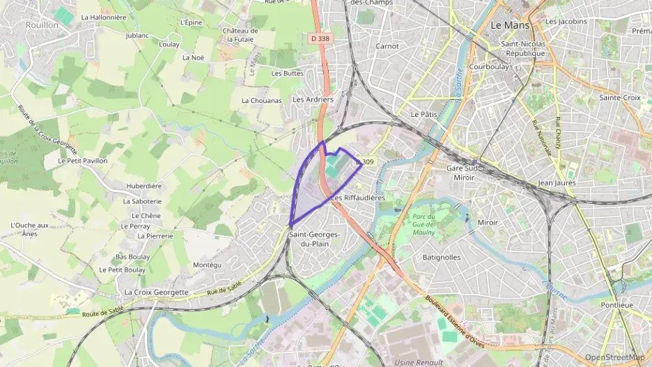 Appartement 76 m² quatre pièces à vendre à Le Mans