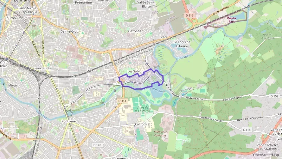 Appartement 61 m² trois pièces à vendre à Le Mans