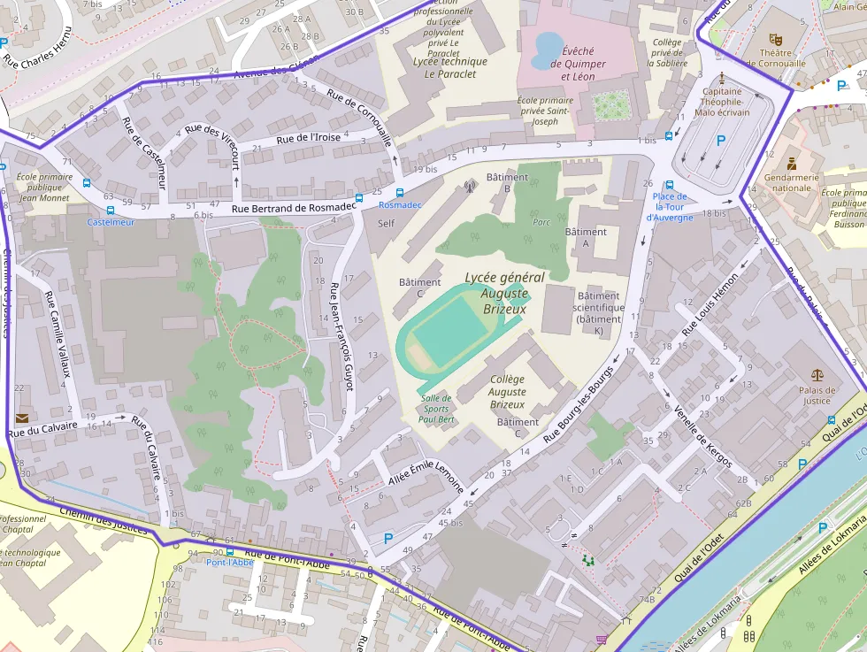 Appartement 52 m² trois pièces à vendre à Quimper Appartement 52 m² trois pièces à vendre à Quimper