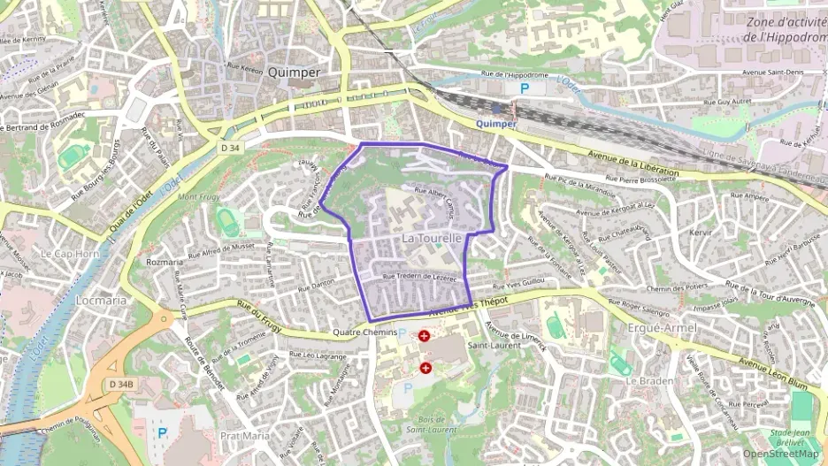 Appartement 40 m² une piece à vendre à Quimper Appartement 40 m² une piece à vendre à Quimper