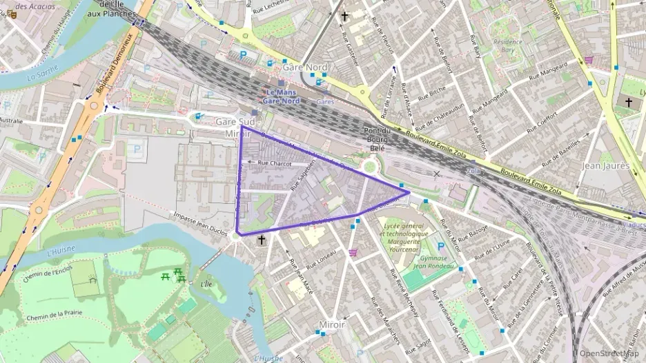 Appartement 40 m² deux pieces à vendre à Le Mans