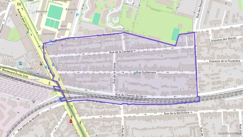 Appartement 56 m² trois pièces à vendre à Le Mans