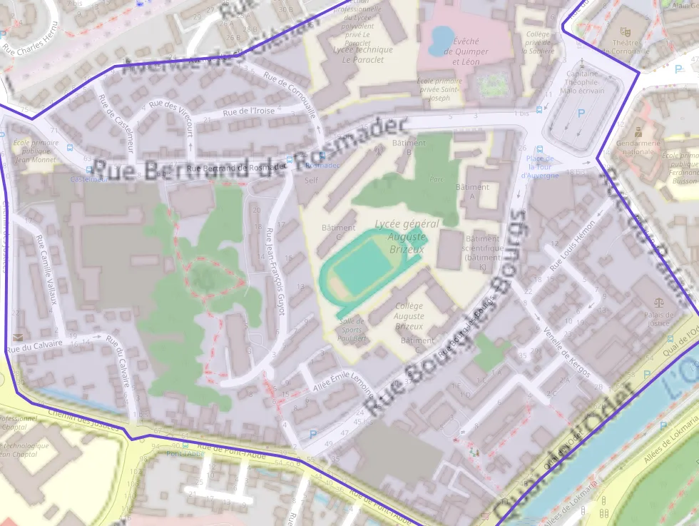 Appartement 42 m² trois pièces à vendre à Quimper