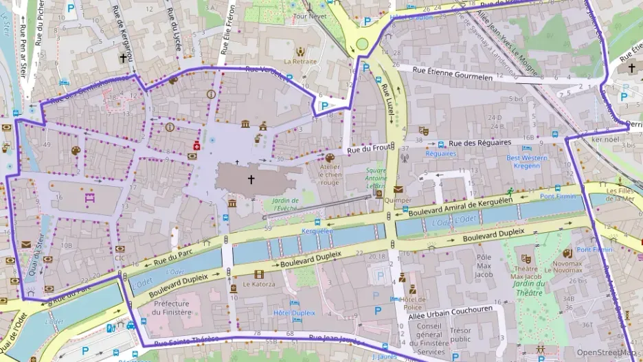 Appartement 100 m² quatre pièces à vendre à Quimper Appartement 100 m² quatre pièces à vendre à Quimper