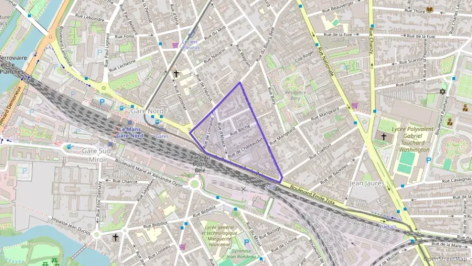 Appartement 60 m² trois pièces à vendre à Le Mans