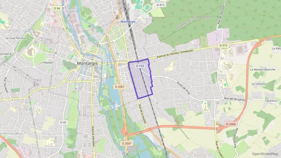 Appartement 86 m² quatre pièces à vendre à Montargis