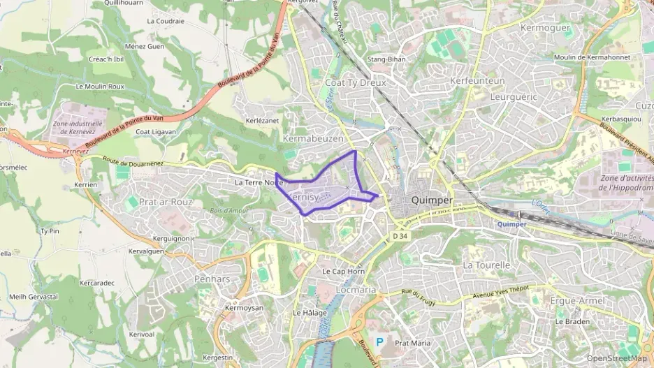 Appartement 66 m² quatre pièces à vendre à Quimper Appartement 66 m² quatre pièces à vendre à Quimper