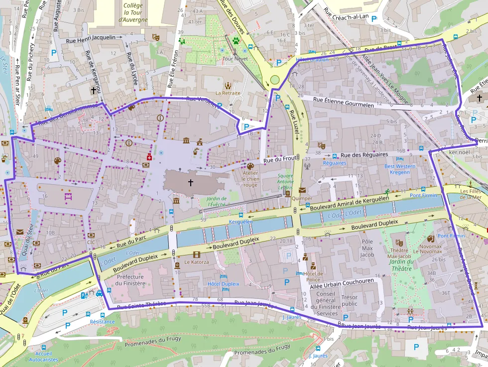 Appartement 70 m² trois pièces à vendre à Quimper