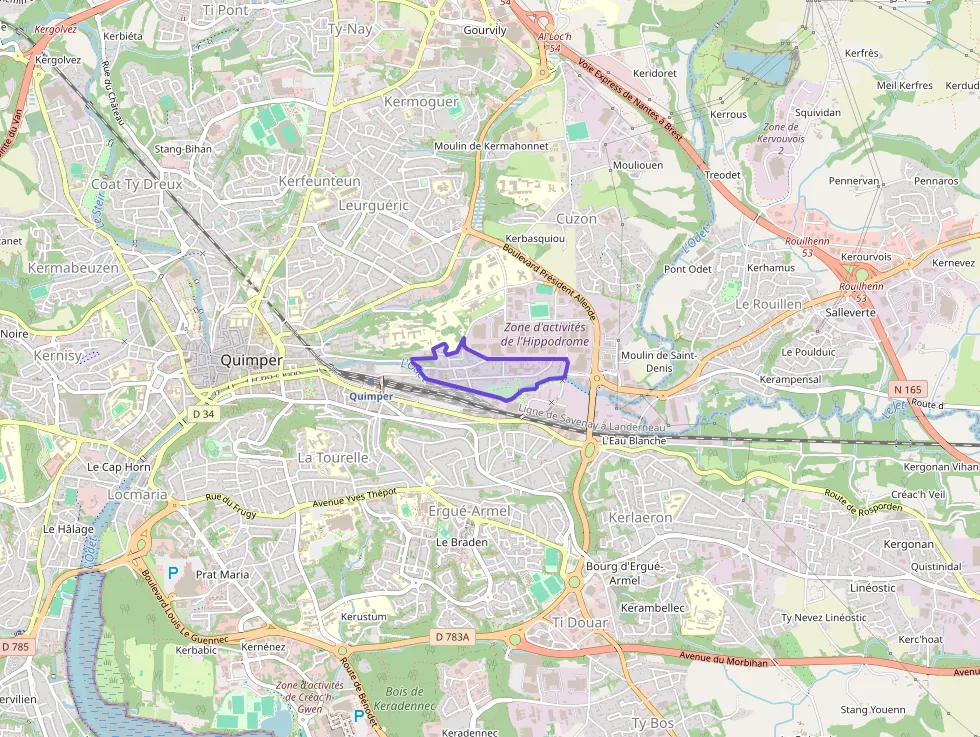 Appartement 37 m² une piece à vendre à Quimper