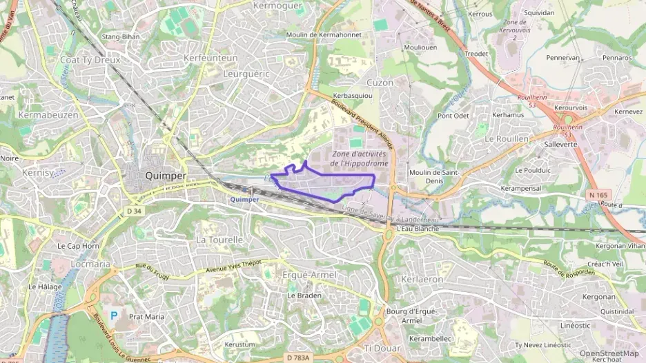 Appartement 37 m² une piece à vendre à Quimper Appartement 37 m² une piece à vendre à Quimper