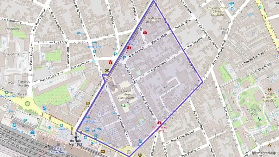 Appartement 110 m² cinq pièces à vendre à Le Mans Appartement 110 m² cinq pièces à vendre à Le Mans