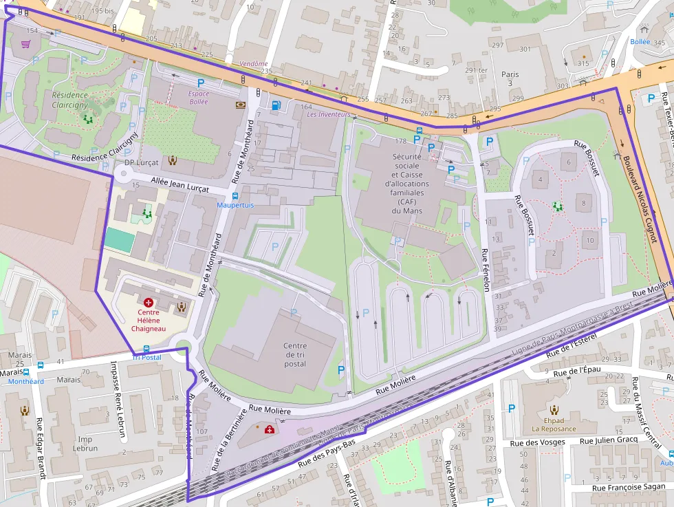 Appartement 57 m² trois pièces à vendre à Le Mans