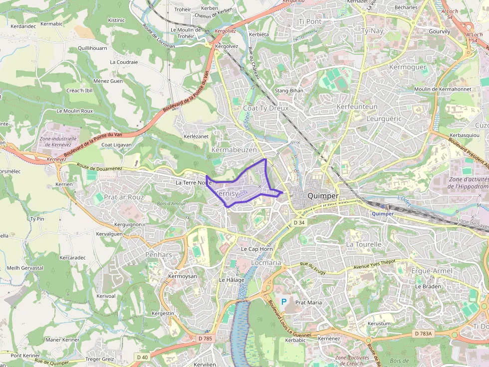 Appartement 31 m² une piece à vendre à Quimper